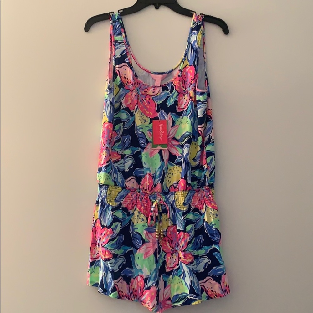 BNWT Lilly Pulitzer Tala Romper Size Medium